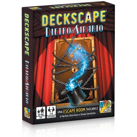 DECKCAPE DIETRO IL SIPARIO GIOCO DI   CARTE DV GIOCHI