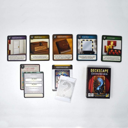 DECKCAPE DIETRO IL SIPARIO GIOCO DI   CARTE DV GIOCHI