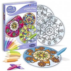 SENTOSPHERE ARTE E  CREAZIONI VITRAIL MANDALA