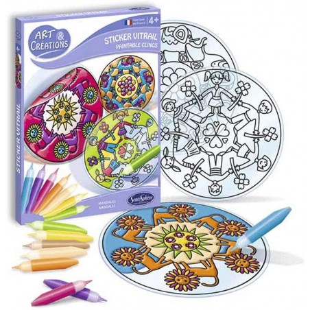 SENTOSPHERE ARTE E  CREAZIONI VITRAIL MANDALA