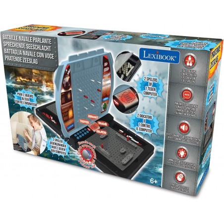 BATTAGLIA NAVALE PARLANTE LEXIBOOK GIOCHERIA