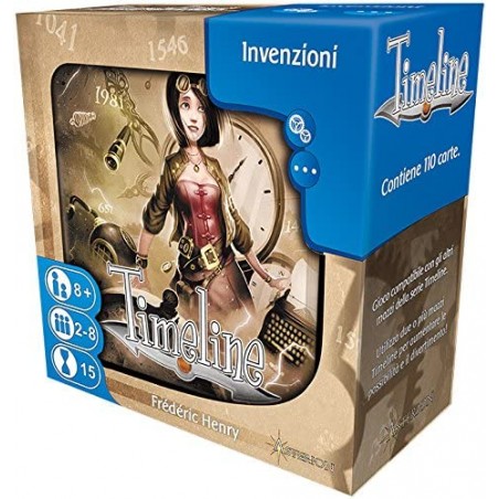 TIMELINE INVENZIONI GIOCO DA TAVOLO ASMODEE