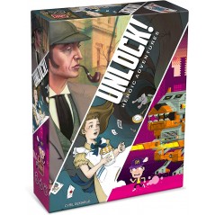 ASMODEE UNLOCK HEROIC ADVENTURES ESCAPE ROOM DA TAVOLO