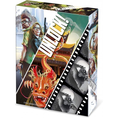 UNLOCK EPIC ADVENTURES GIOCO DA TAVOLO TRE ELETTRIZZANTI AVVENTURE ASMODEE