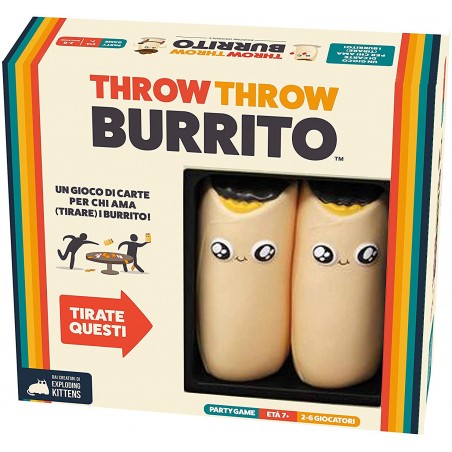 THROW THROW BURRITO GIOCO DI CARTE PER  CHI AMA TIRARE BURRITO! ASMODEE
