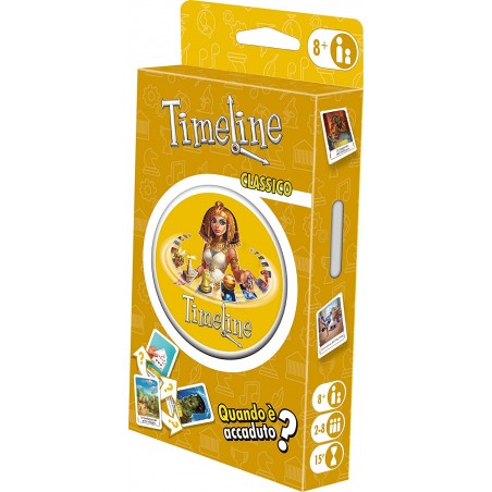 ASMODEE TIMELINE CLASSICO GIOCO DI  CARTE EDUCATIVO 