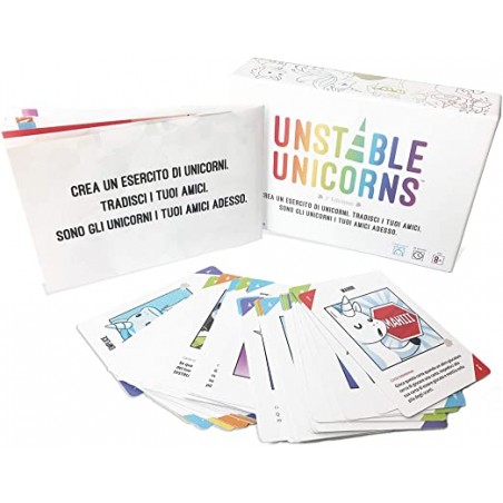 UNSTABLE UNICORNS GIOCO DI CARTE ASMODEE 