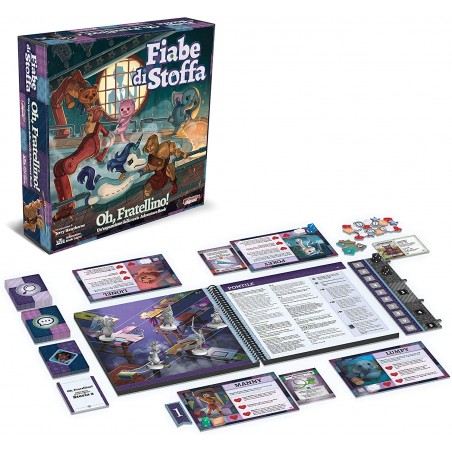 FIABE DI STOFFA: OH FRATELLINO!GIOCO DA  TAVOLO ESPANSIONE ASMODEE