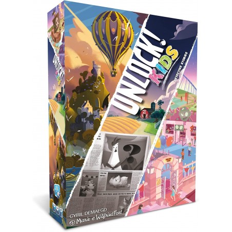 ASMODEE UNLOCK KIDS ESCAPE ROOM DA TAVOLO