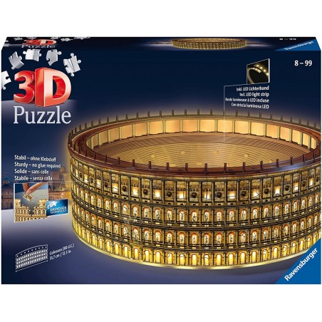 PUZZLE 3D COLOSSEO NIGTH EDITION 262  PEZZI RAVENSBURGER