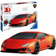 PUZZLE 3D LAMBORGHINI HURACAN EVO  140 PEZZI