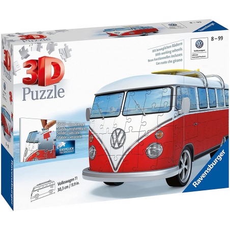 PUZZLE 3D PULMINO VOLKSWAGEN T1 12516 