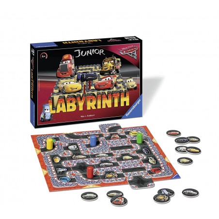 LABIRINTO JUNIOR CARS 3 GIOCO DA TAVOLO RAVENSBURGER