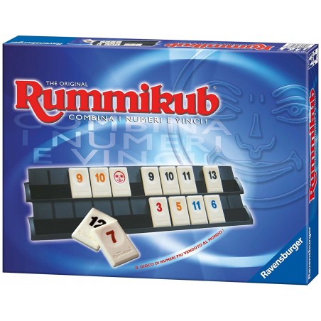 RUMMIKUB COMBINA I NUMERI E VINCI GIOCO  DA TAVOLO RAVENSBURGER