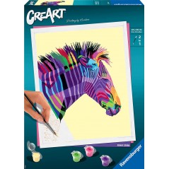 RAVENSBURGER CREART ADULTO FUNKY ZEBRA 28994