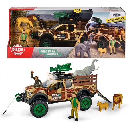 WILD PARK RANGER DICKIE TOYS 37016 