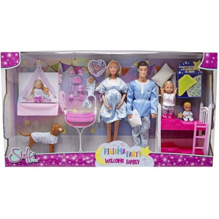 STEFFI LOVE PIGIAMA PARTY WELCOME  FAMILY SIMBA