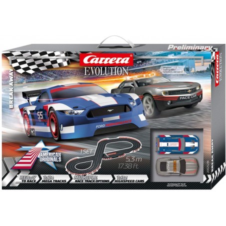 CARRERA EVOLUTION PISTA BREAK AWAY 25236 
