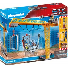 PLAYMOBIL 70441 CITY ACTION GRANDE GRU  CON TELECOMANDO PEZZI 80