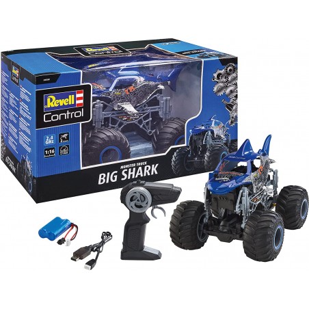REVELLL CONTROL MONSTER TRUCK BIG SHARK SCALA 1 A 16
