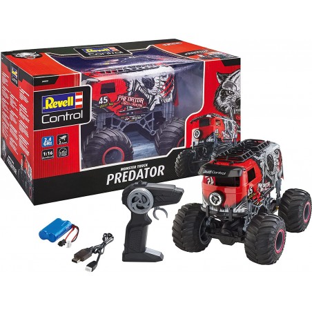 REVELL CONTROL MONSTER TRUCK PREDATOR SCALA 1 A 16 24559