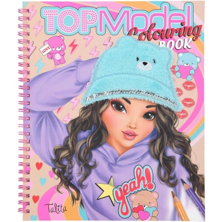 TOP MODEL COLOURING BOOK 