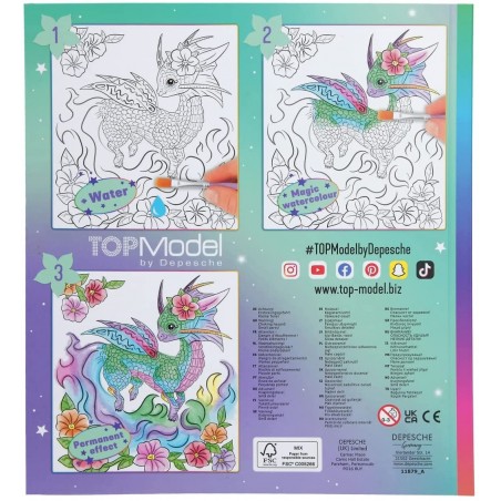 WATERCOLOR BOOK TOP MODEL  