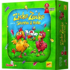 ZICKE ZACKE SPENNA IL POLLO GIOCO DA  TAVOLO SIMBA
