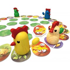 ZICKE ZACKE SPENNA IL POLLO GIOCO DA  TAVOLO SIMBA