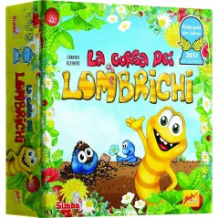 LA CORSA DEI LOMBRICHI GIOCO DA TAVOLO SIMBA
