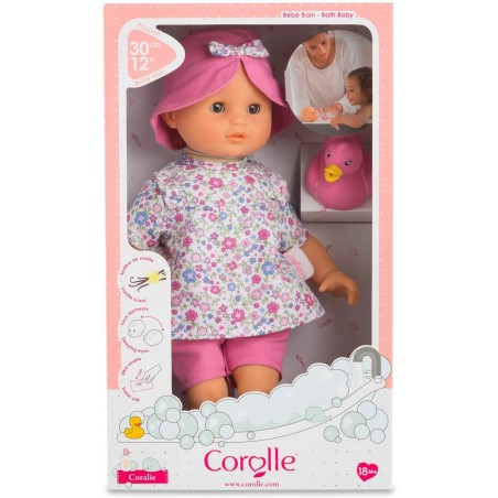 COROLLE BATH CORALIE BAMBOLA 30 CM CORPO MORBIDO AL PROFUMO DI VANIGLIA