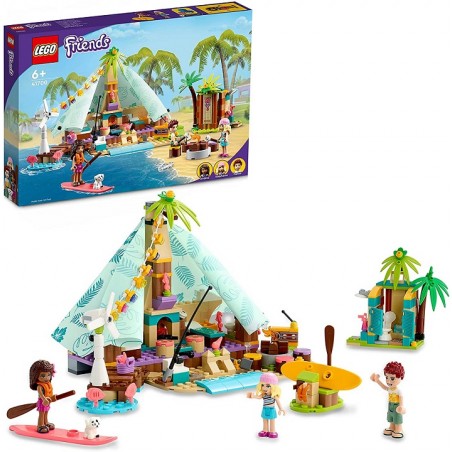 LEGO FRIENDS 41700 GLAMPING SULLA  SPIAGGIA 