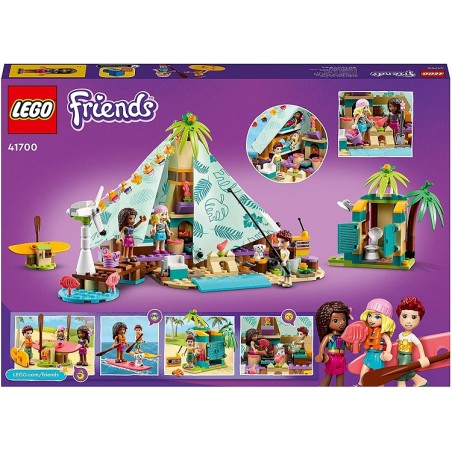 LEGO FRIENDS 41700 GLAMPING SULLA  SPIAGGIA 