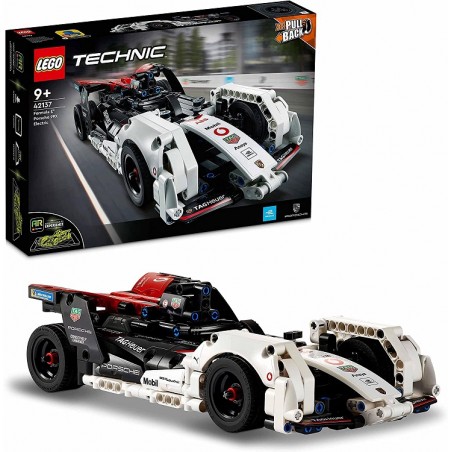 LEGO 42137 TECHNIC PULL BACK FORMULA E PORSCHE 99X ELETTRICA PEZZI 422