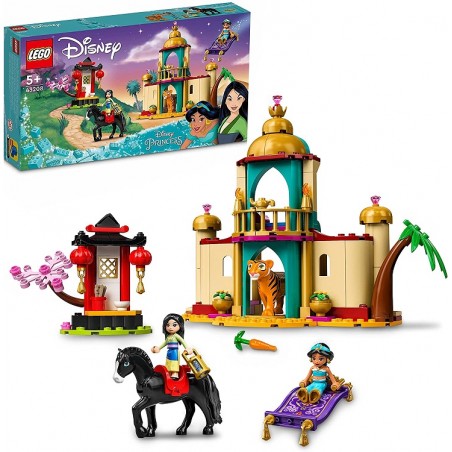 LEGO DISNEY PRINCESS 43208 L AVVENTURA DI JASMINE E MULAN 
