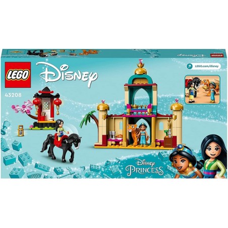 LEGO DISNEY PRINCESS 43208 L AVVENTURA DI JASMINE E MULAN 