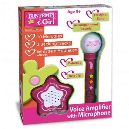 AMPLIFICATORE CON MICROFONO IGIRL 424171 