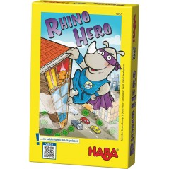 RHINO HERO HABA 4783 UN GIOCO EROICO TRIDIMENSIONALE
