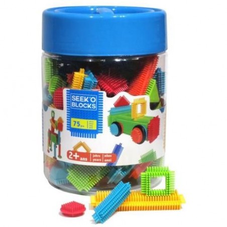 SEEK'O BLOCKS 75 PZ COSTRUZIONI A  PETTINE