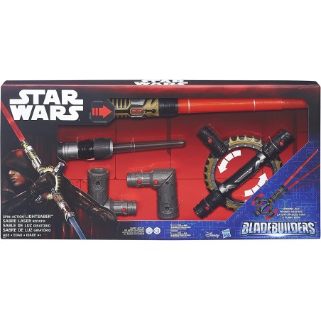 STAR WARS BLADEBUILDERS SPIN ACTION  LIGHTSABER ROGUE ONE HASBRO B8263