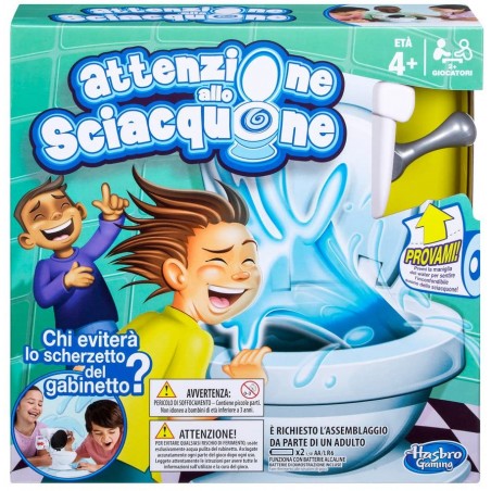 ATTENZIONE ALLO SCIACQUONE GIOCO DA  TAVOLO HASBRO GAMING