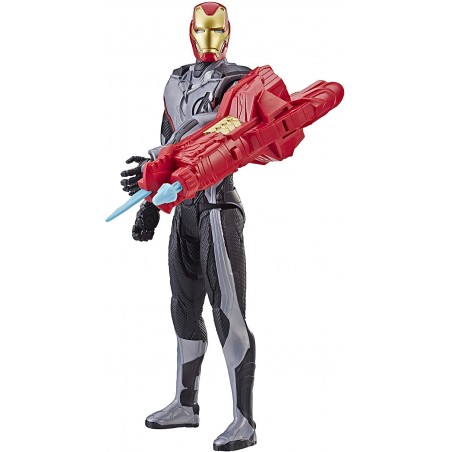 MARVEL AVENGERS TITAN HERO SERIES IRON  MAN POWER FX HASBRO