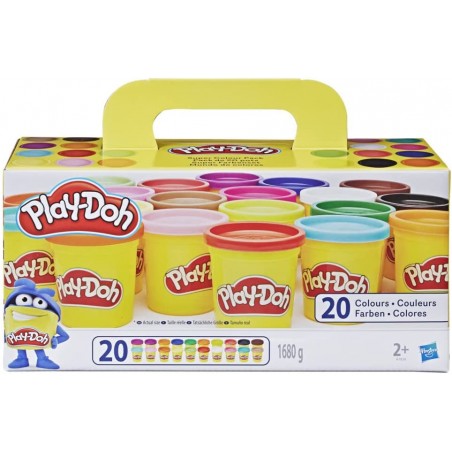 HASBRO PLAYDOH SUPER COLOR 20 COLORI  E7924
