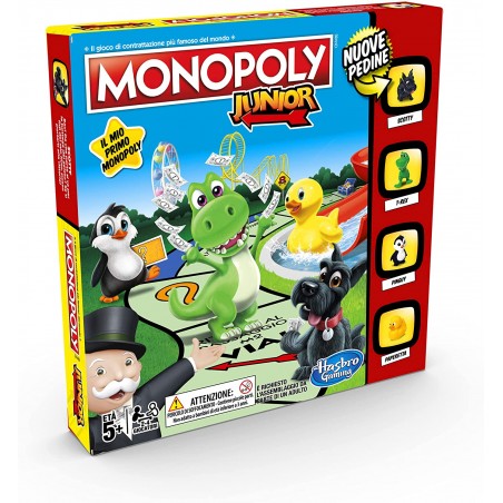 MONOPOLY JUNIOR GIOCO DA TAVOLO HASBRO GAMING