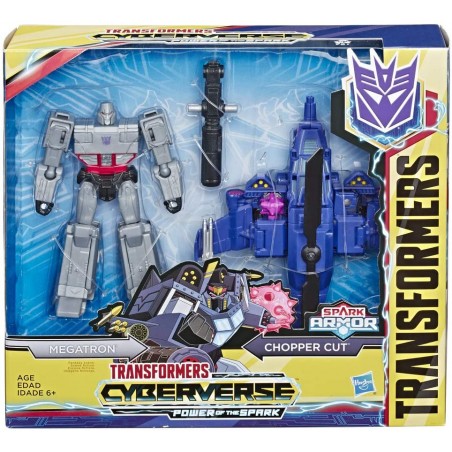 TRANSFORMERS CYBERVERSE MEGATRON CHOPPER OUT HASBRO 