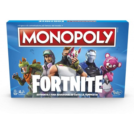 MONOPOLY FORTNITE GIOCO DA TAVOLO HASBRO GAMING 