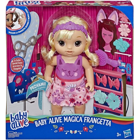 BABY ALIVE MAGICA FRANGETTA  HASBRO
