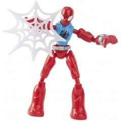MARVEL SPIDER-MAN MARVEL'S SCARLET SPIDE R BEND AND FLEX HASBRO