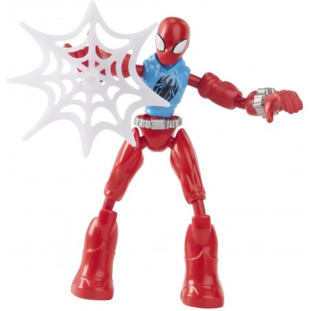 MARVEL SPIDER-MAN MARVEL'S SCARLET SPIDE R BEND AND FLEX HASBRO