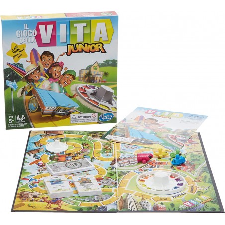 IL GIOCO DELLA VITA JUNIOR GIOCO DA  TAVOLO HASBRO GAMING
